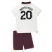 Manchester City Bernardo Silva #20 Babykleding Uitshirt Kinderen 2023-24 Korte Mouwen (+ korte broeken)